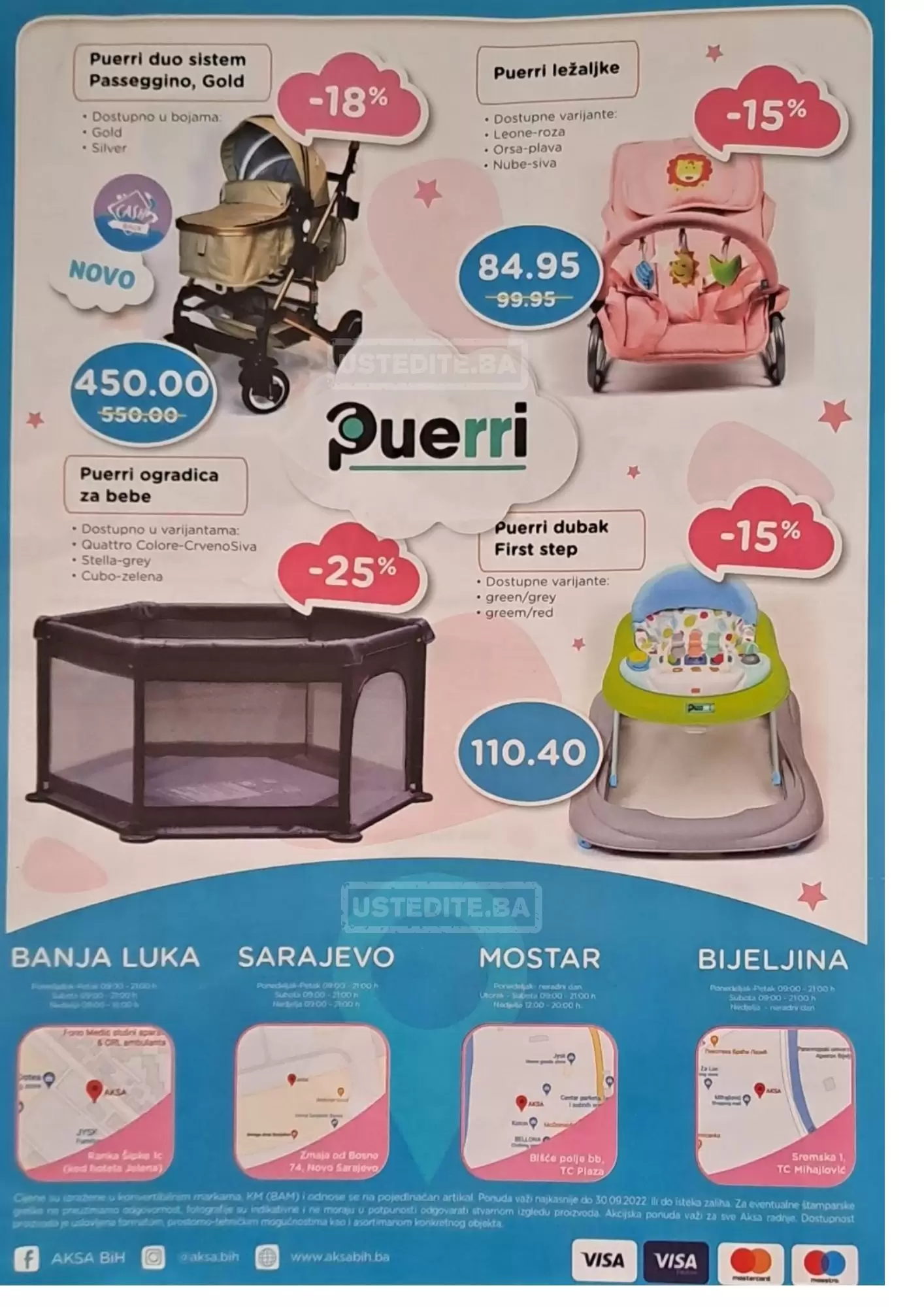 Aksa katalog sniženja - septembar 2022