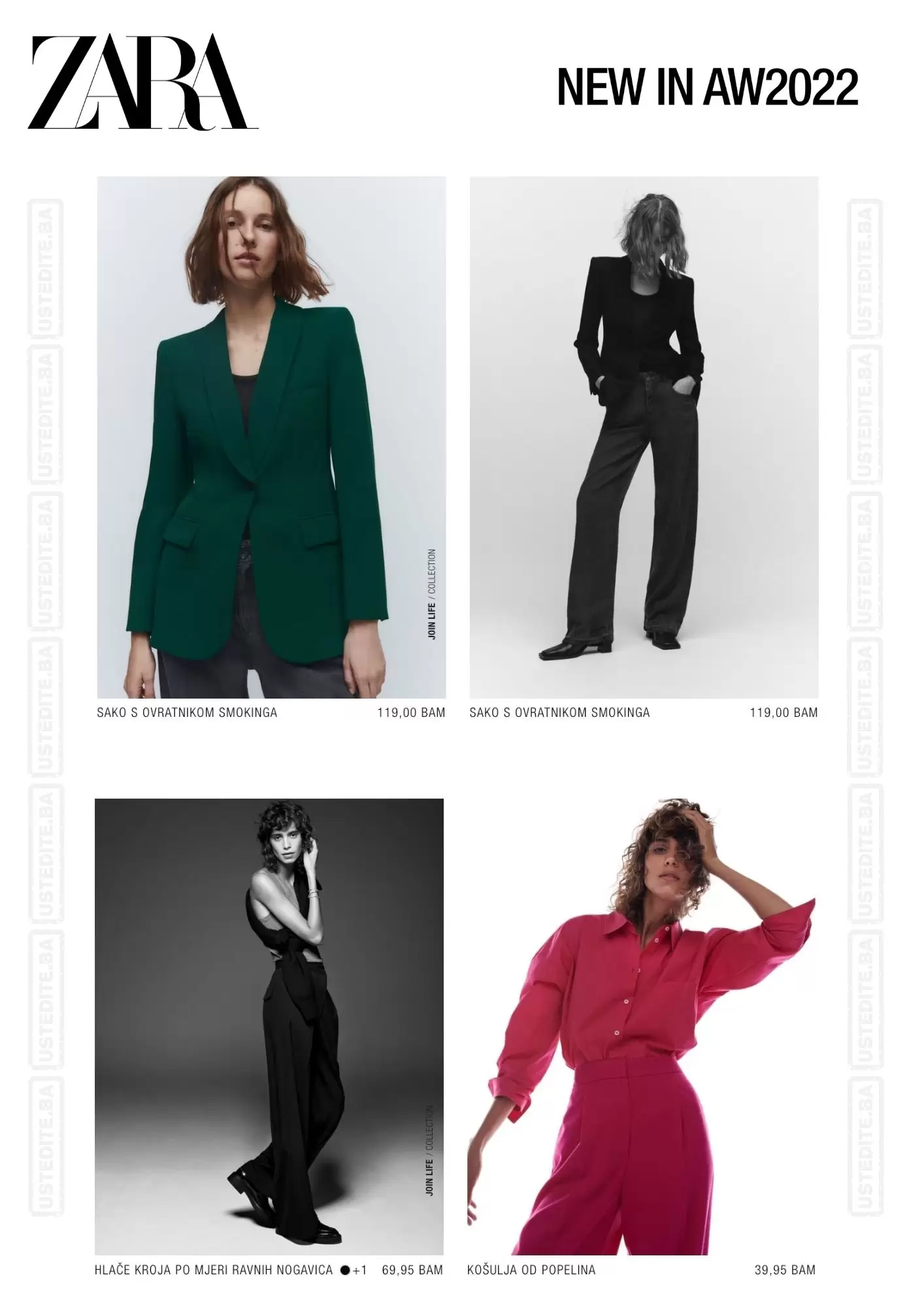 Zara BiH NOVO - Zara katalog septembar 2022