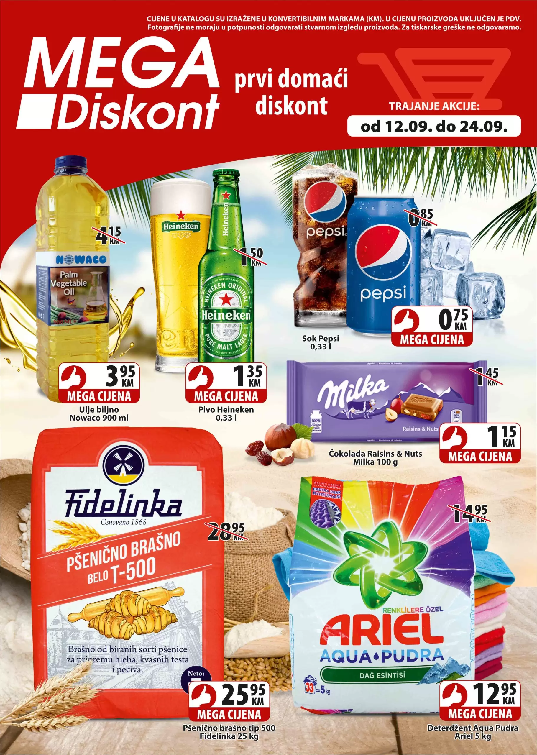 Mega Diskont katalog - MEGA DOBRE CIJENE - katalog sniženja do 24.9.2022.