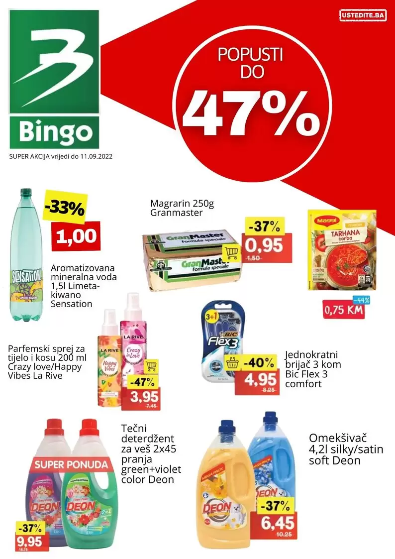 Bingo - kralj dobrih cijena - samo najveca snizenja