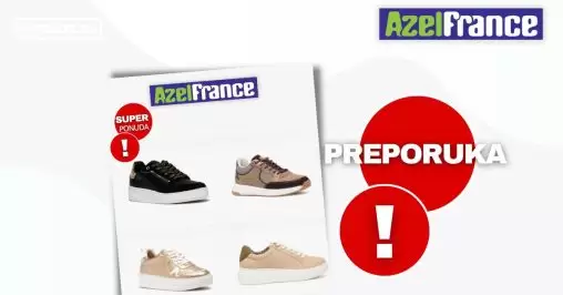 Azel France ŽENSKE PATIKE HIT cijena