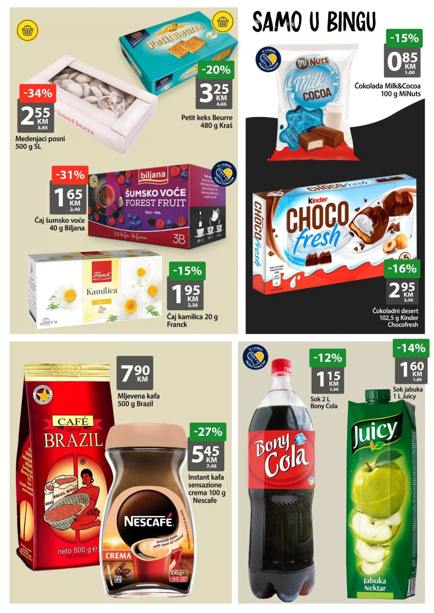 Bingo vikend akcija - SNIŽENJE do 73% 💰 katalog 15-18.9.2022 - KRALJ DOBRIH CIJENA 👑