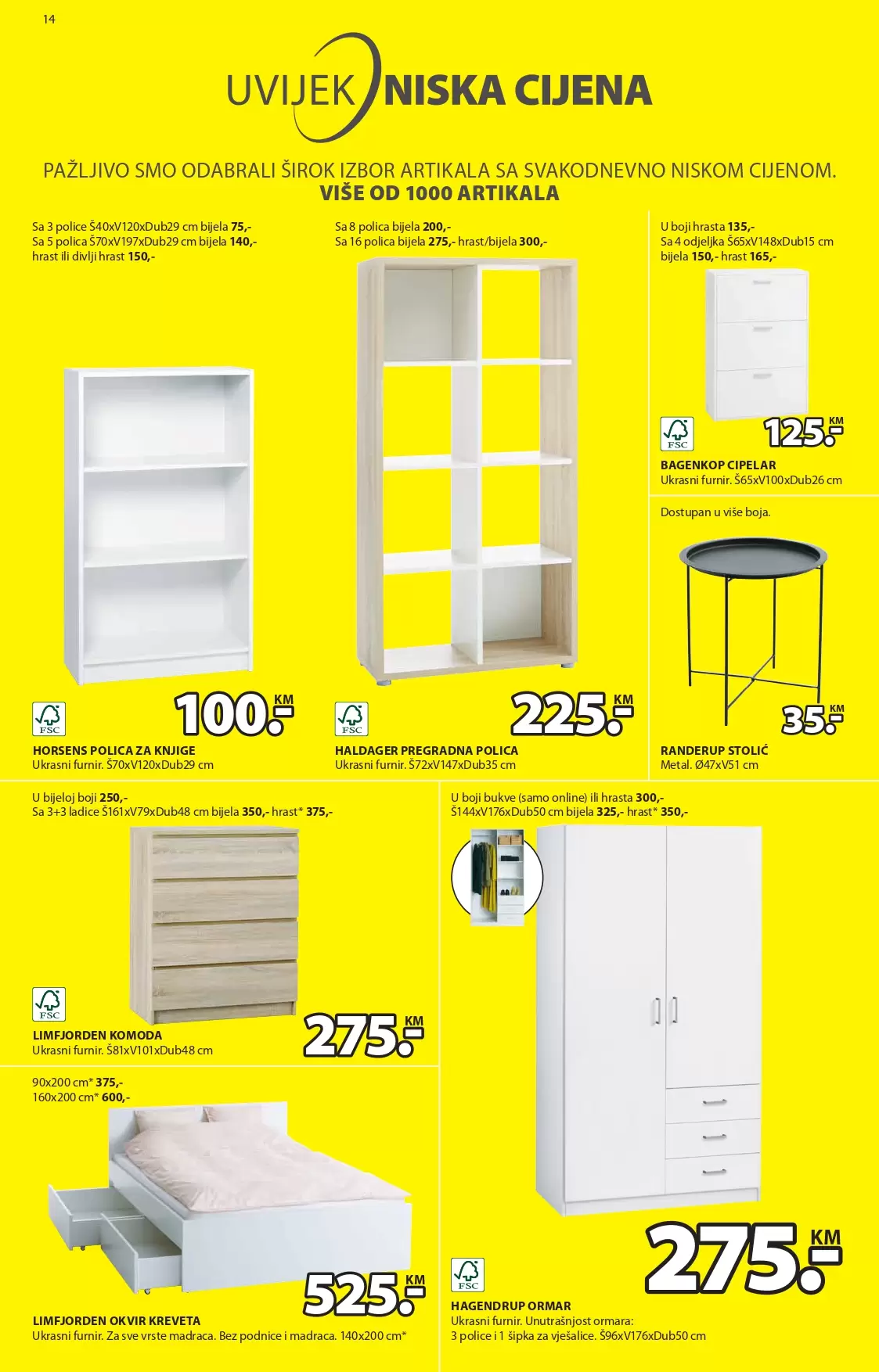 JYSK katalog SNIŽENJE namještaja- NOVITETI septembar - akcija 1-14.9.2022JYSK katalg SNIŽENJE namještaja- NOVITETI septembar - akcija 1-14.9.2022