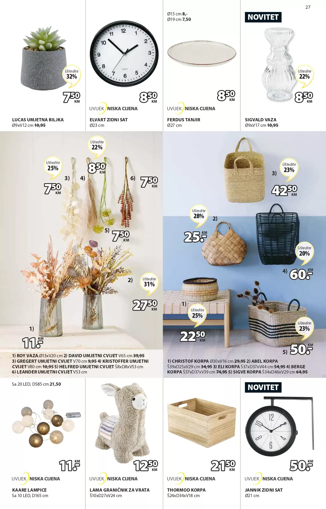 JYSK katalog SNIŽENJE namještaja- NOVITETI septembar - akcija 1-14.9.2022JYSK katalg SNIŽENJE namještaja- NOVITETI septembar - akcija 1-14.9.2022