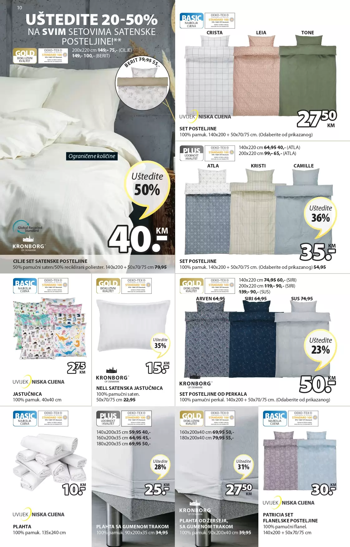 JYSK katalog - IZVRSNE UŠTEDE - akcija sniženja 8-21.9.2022