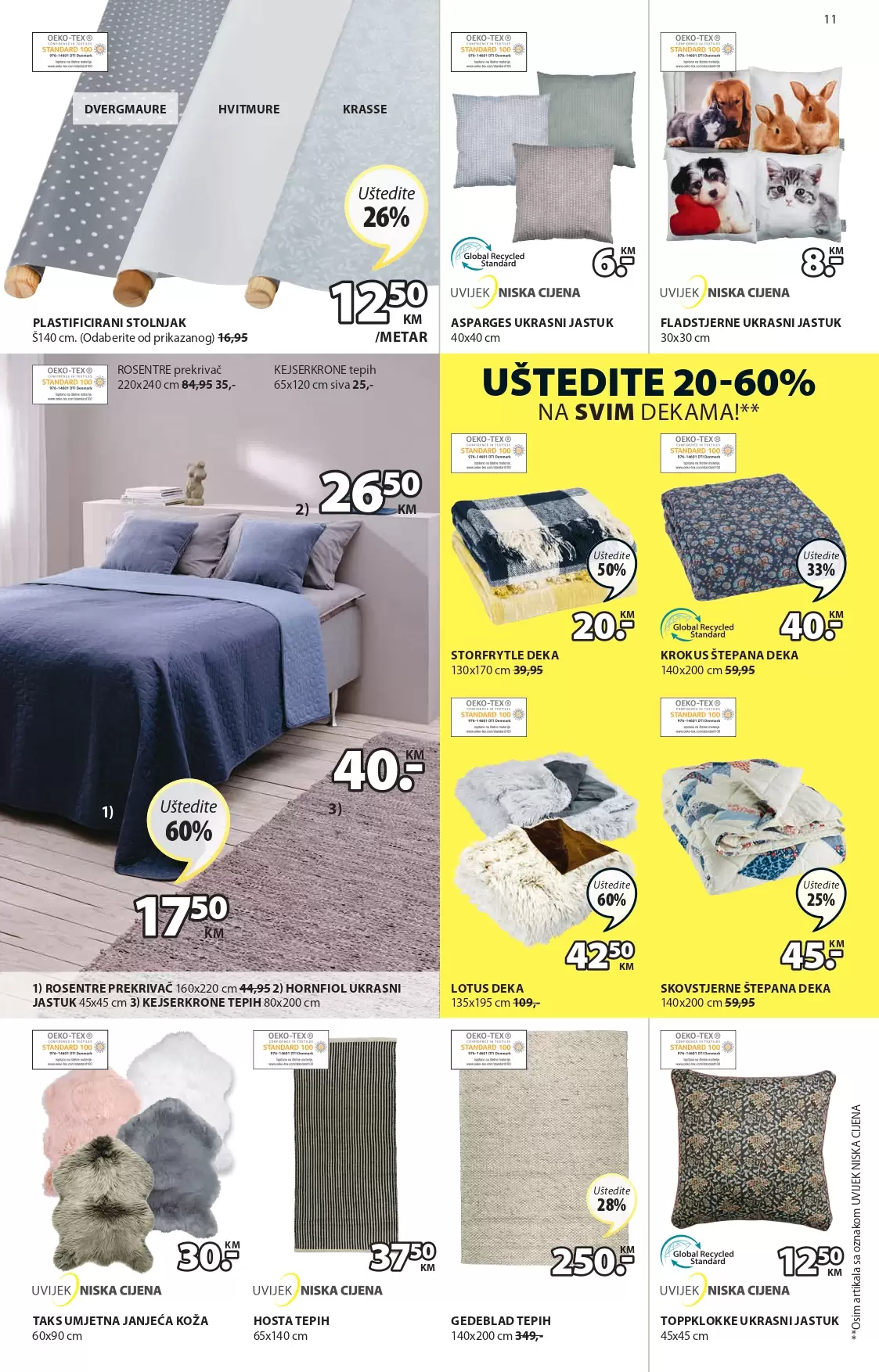 JYSK katalog - IZVRSNE UŠTEDE - akcija sniženja 8-21.9.2022