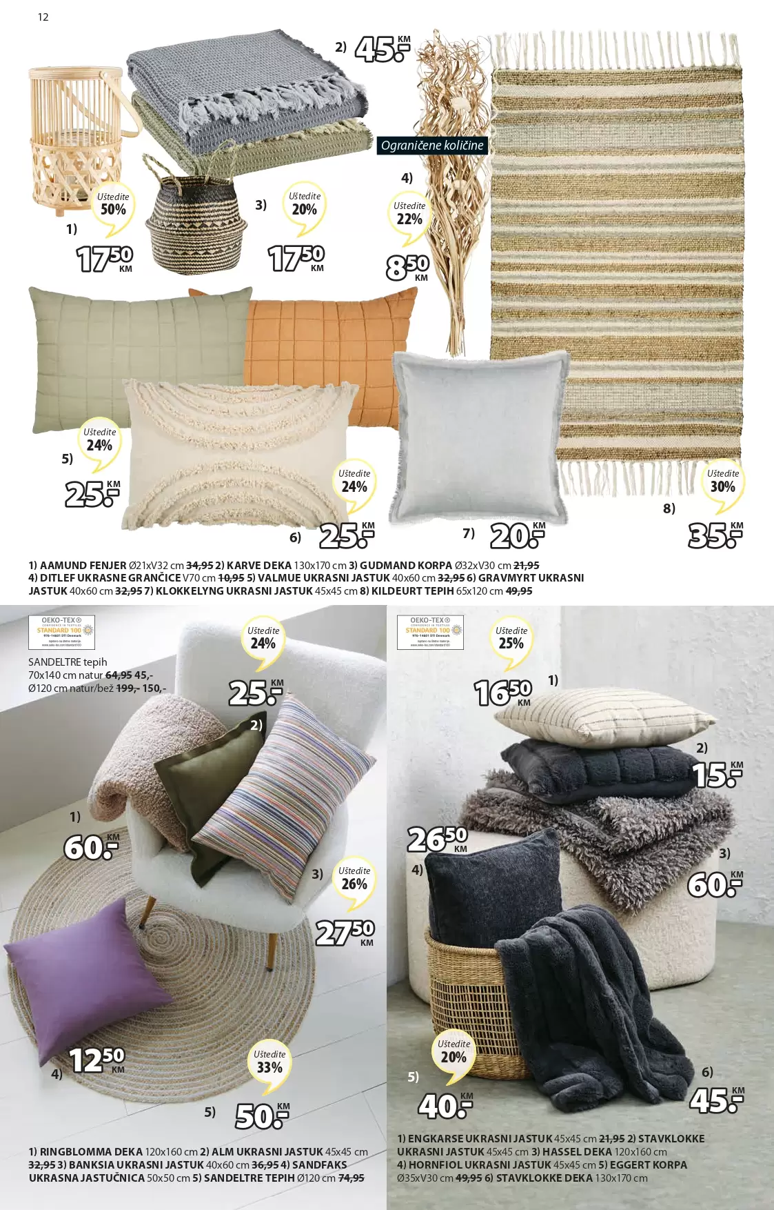 JYSK katalog - IZVRSNE UŠTEDE - akcija sniženja 8-21.9.2022