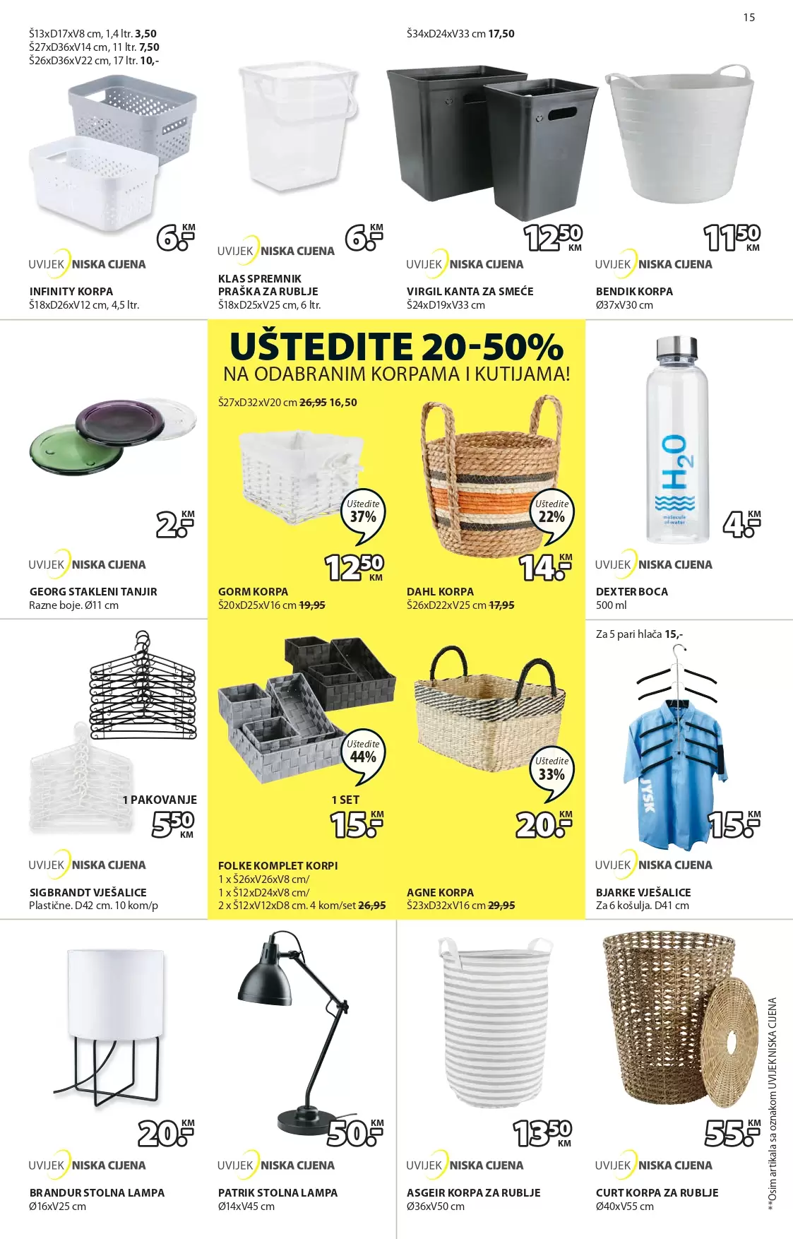 JYSK katalog - IZVRSNE UŠTEDE - akcija sniženja 8-21.9.2022