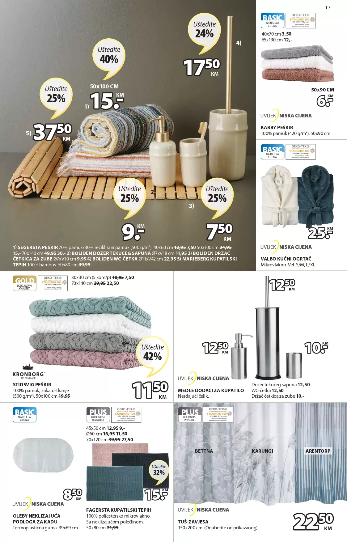 JYSK katalog - IZVRSNE UŠTEDE - akcija sniženja 8-21.9.2022