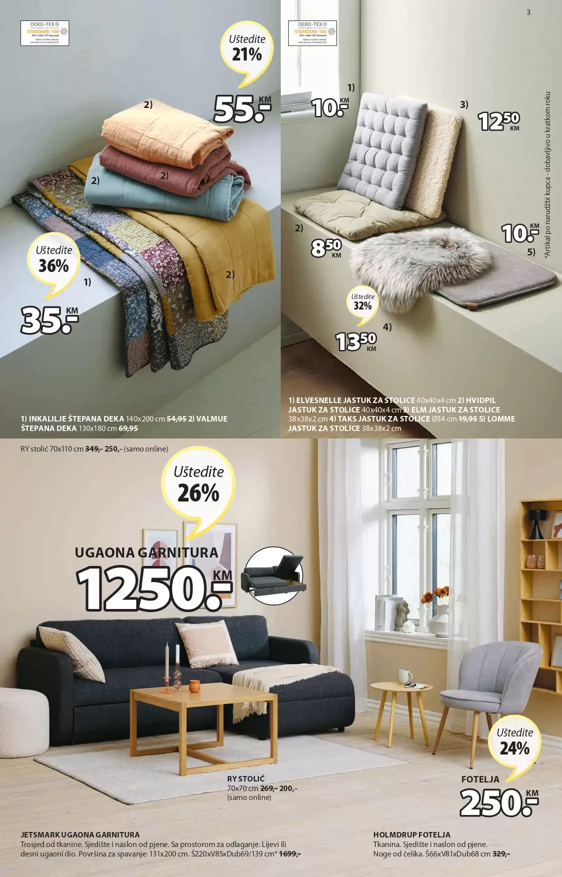 JYSK LETAK - Jysk akcija sniženja 15-28.9.2022.