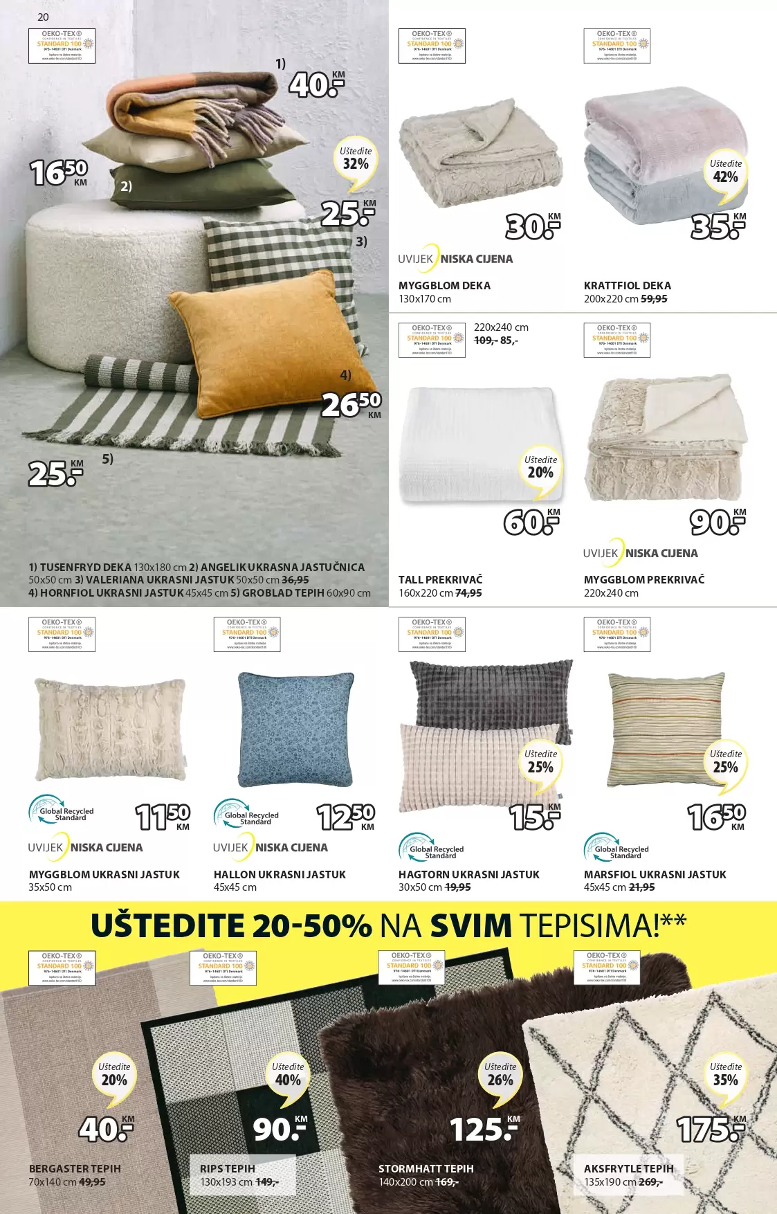 JYSK LETAK - Jysk akcija sniženja 15-28.9.2022.