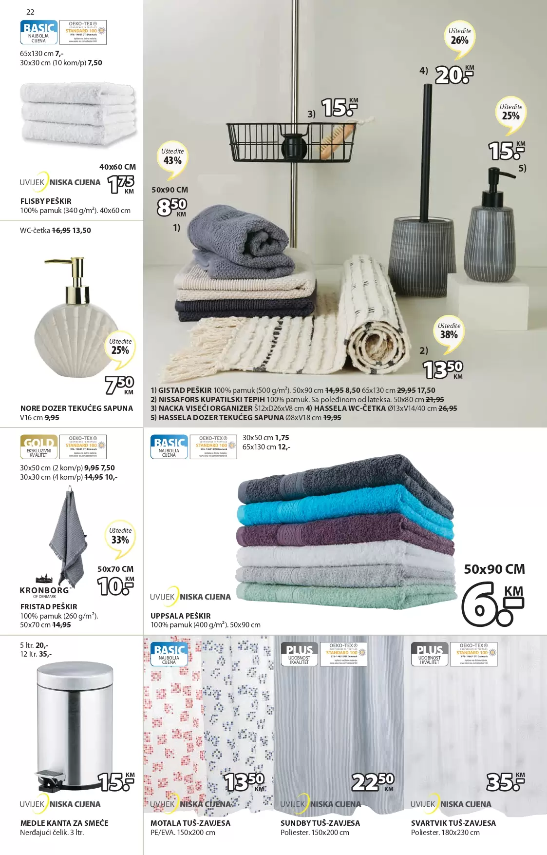 JYSK LETAK - Jysk akcija sniženja 15-28.9.2022.