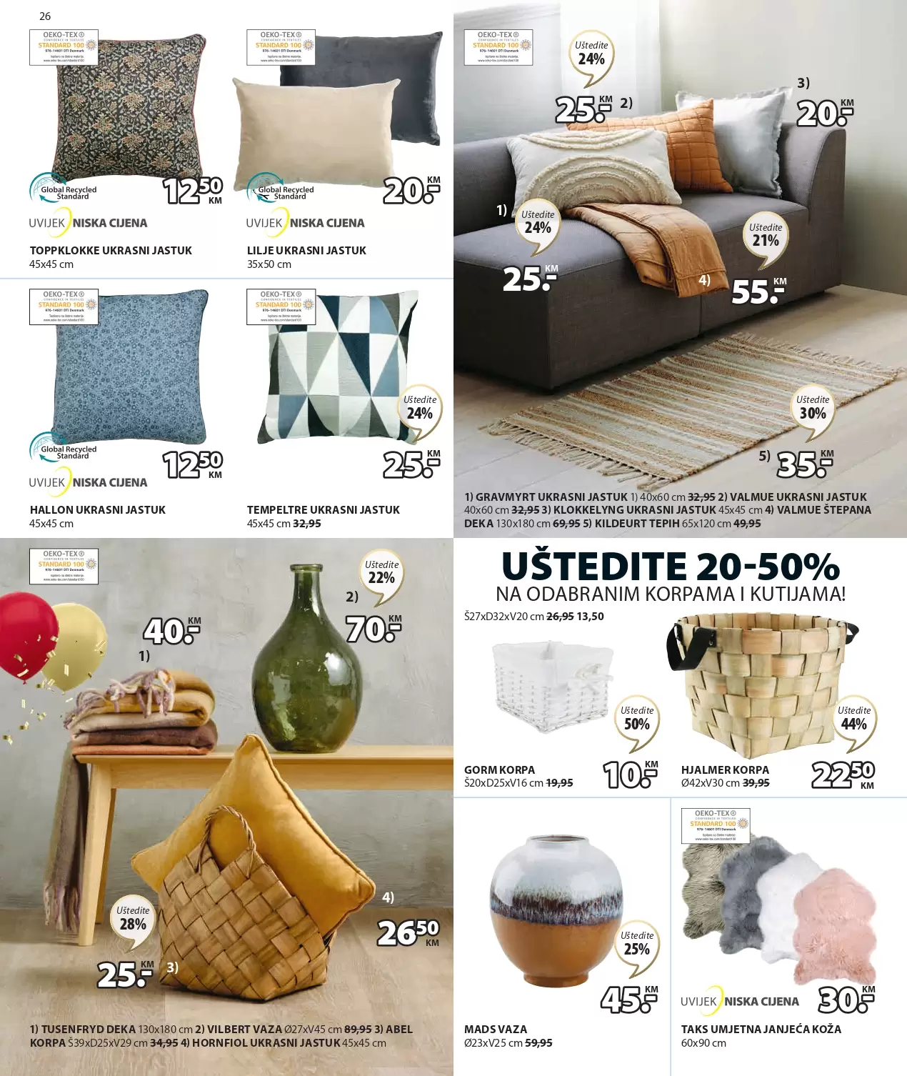 Jysk katalog LUDO NISKE CIJENE 29.9-12.10.2022.