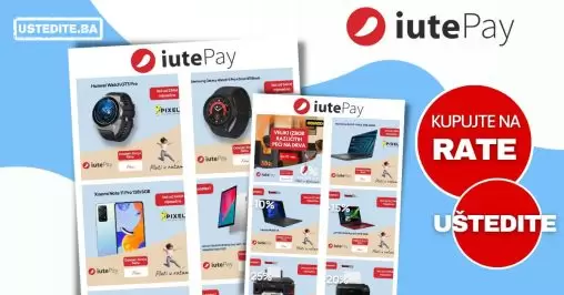 iutePay Kupujte na rate I uštedite