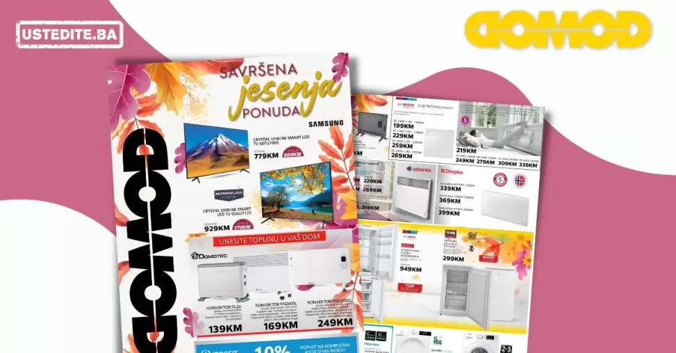 Domod katalog 26.9-6.10.2022. TEHNIKA - GRIJANJE - POSUĐE