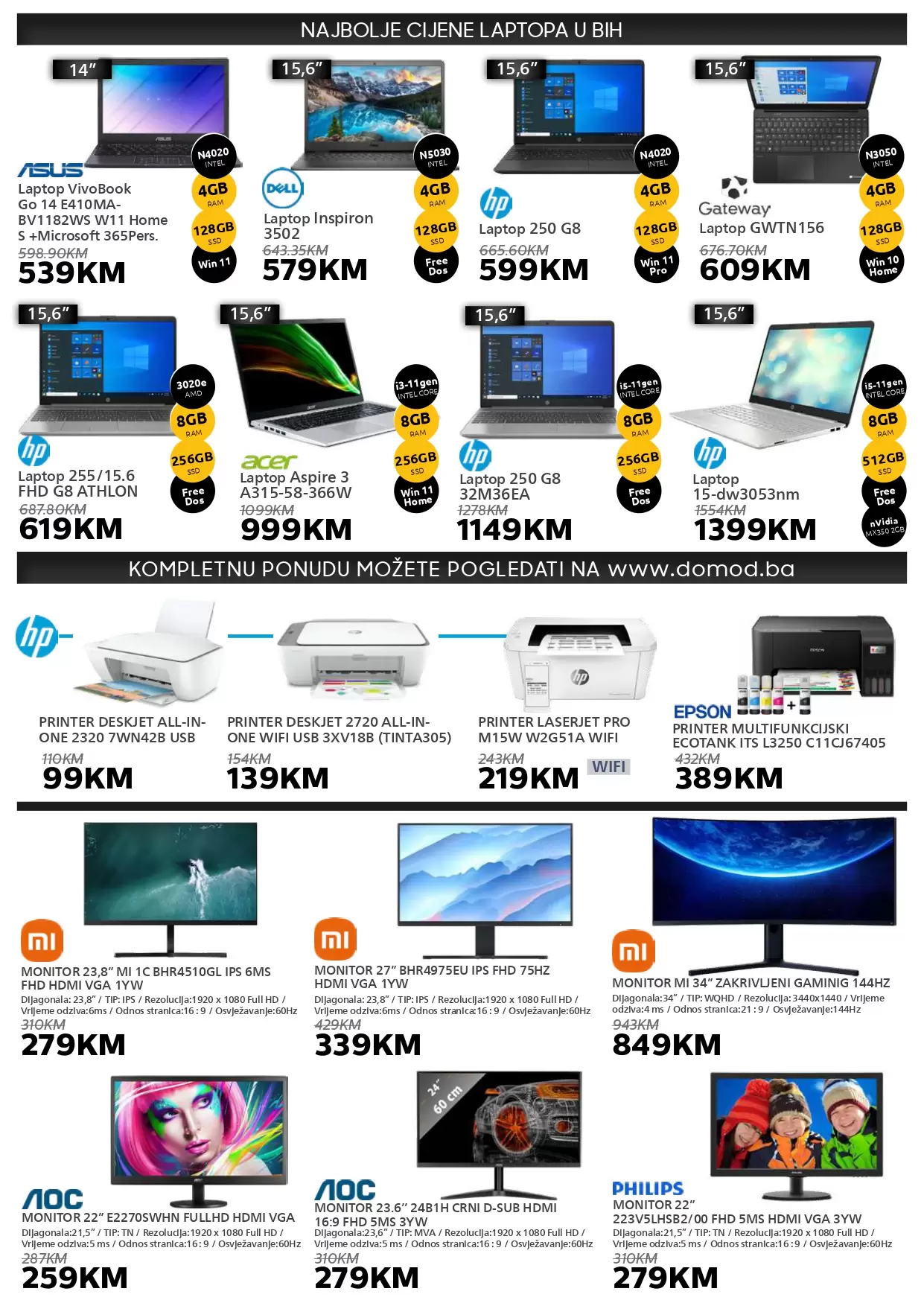 Domod katalog TEHNIKA - akcija sniženja do 25.9.2022.