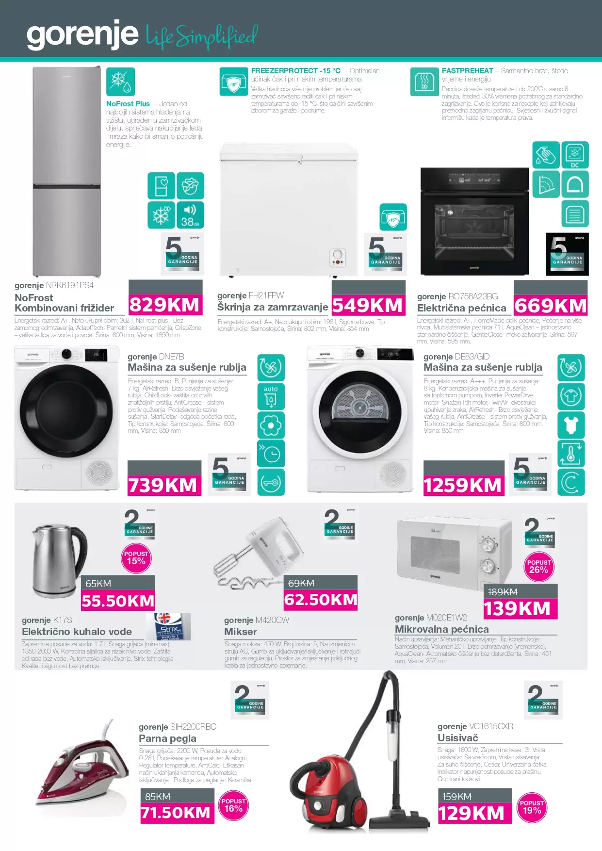 Domod katalog TEHNIKA - akcija sniženja do 25.9.2022.