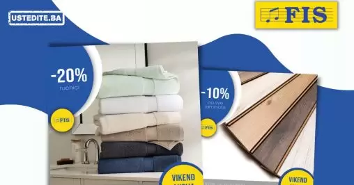 Fis SUPER VIKEND - ručnici - staze - laminati AKCIJA do 18.9.2022.