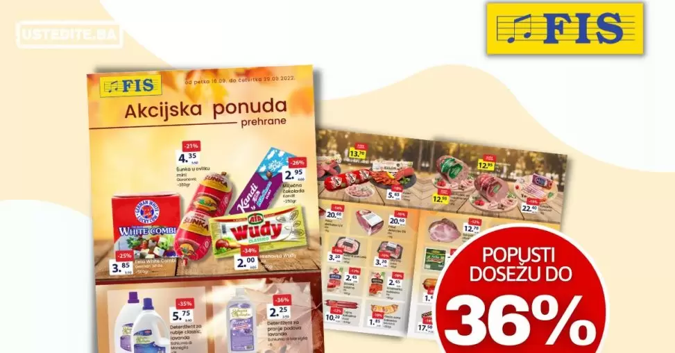 Fis PREHRANA katalog sniženja 16-29.9.2022.