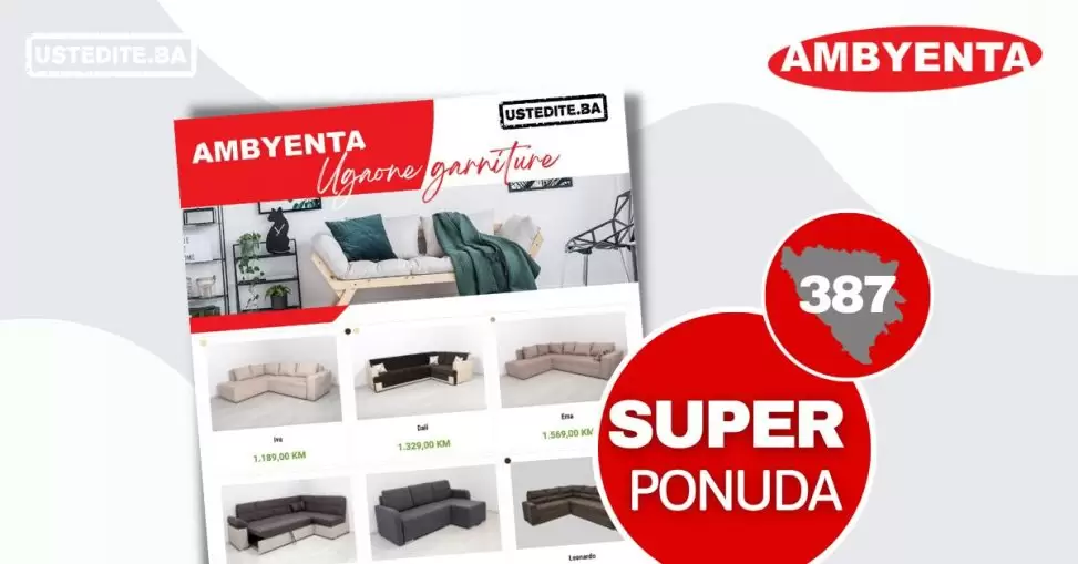 Ambyenta UGAONE GARNITURE septembar 2022