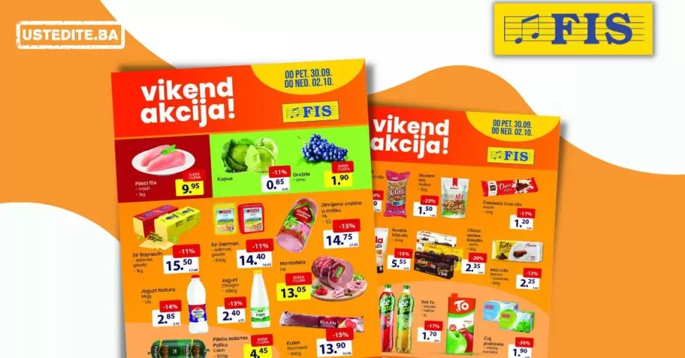 Fis vikend akcija 30.9-2.10.2022.