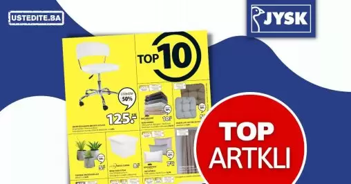 JYSK TOP 10 proizvoda sniženih do 60%