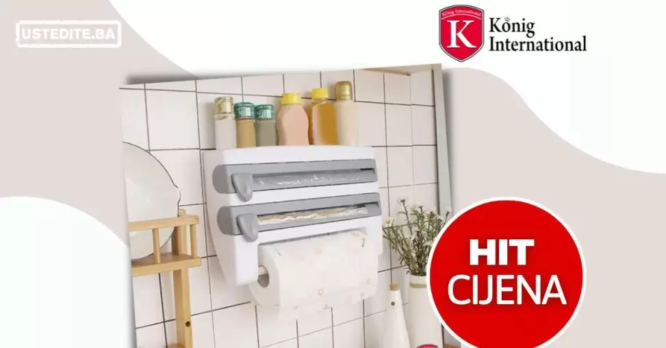 KONIG / Najbolji pomoćnik u kuhinji -Triple Papir Dispenser