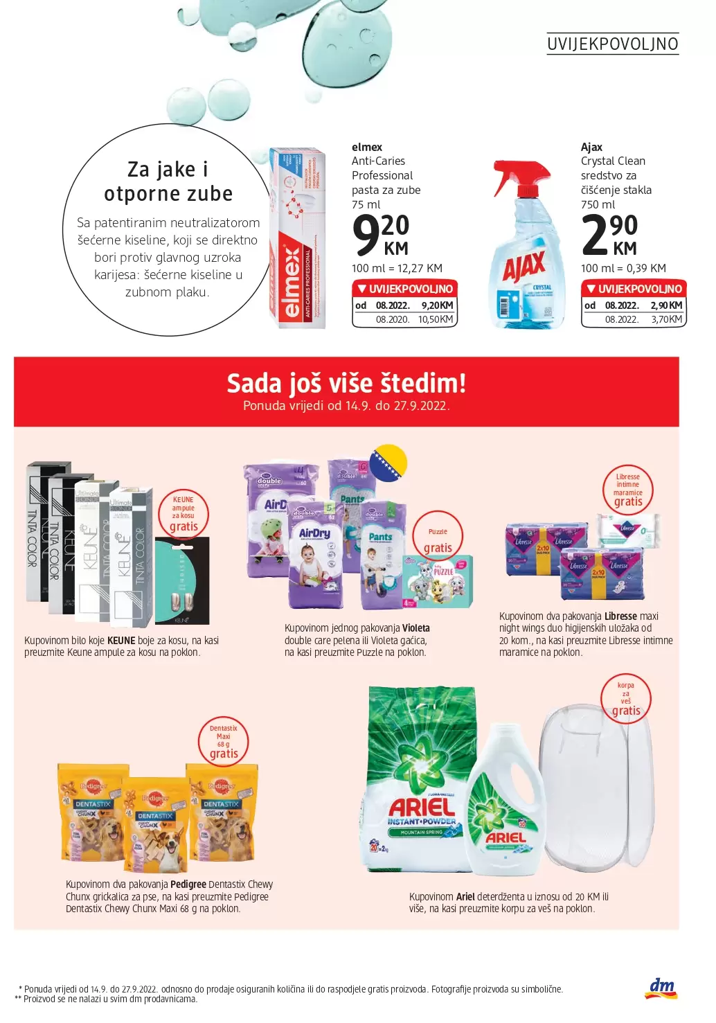 Novi dm Katalog - akcija sniženja 14-27.9.2022.