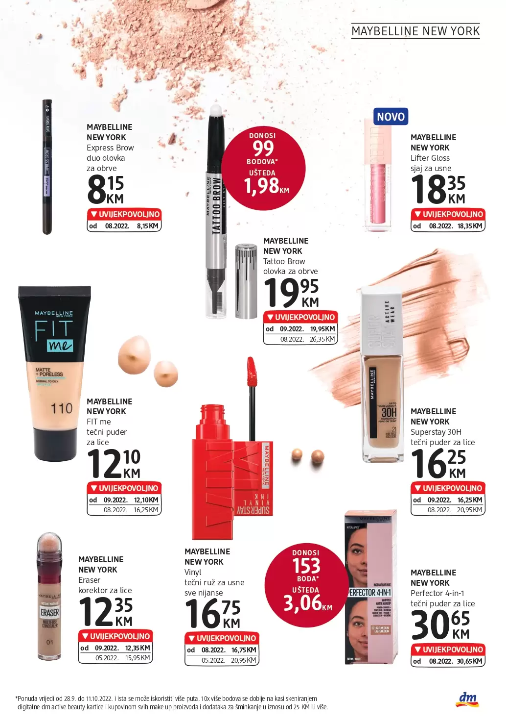 dm Katalog 28.9-11.10.2022. AKCIJSKE CIJENE