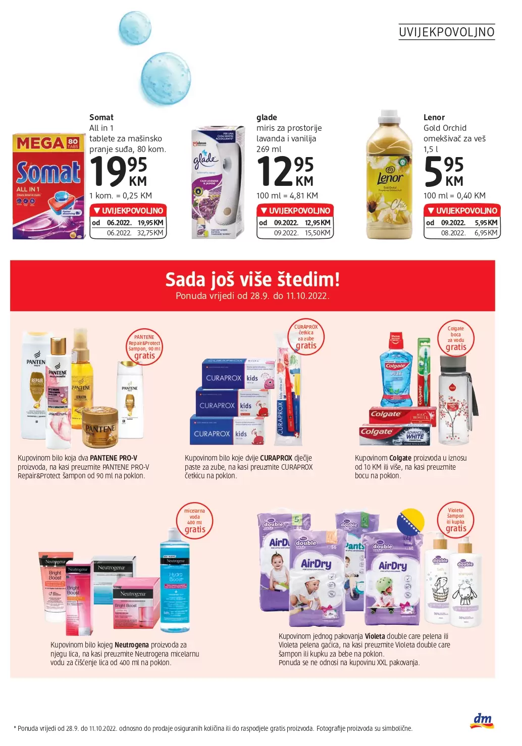 dm Katalog 28.9-11.10.2022. AKCIJSKE CIJENE