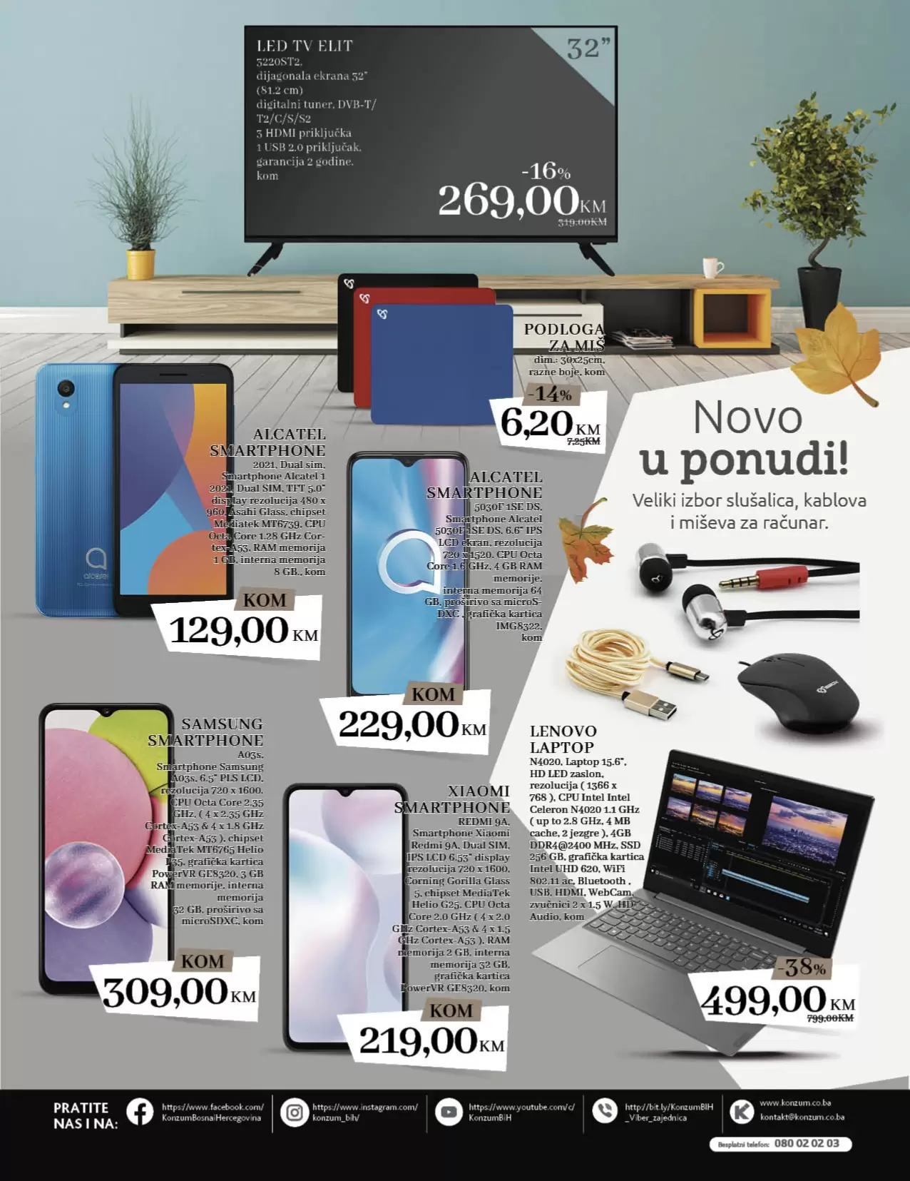 Konzum katalog SUPER SNIŽENJE - Konzum akcija 08.09-02.10.2022.