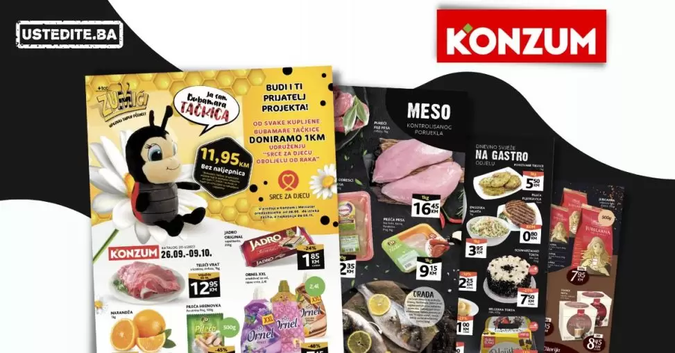 Konzum redovni katalog 26.9-9.10.2022.