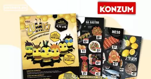 Konzum katalog - SNIŽENJE do 50% - akcija do 25.9.2022