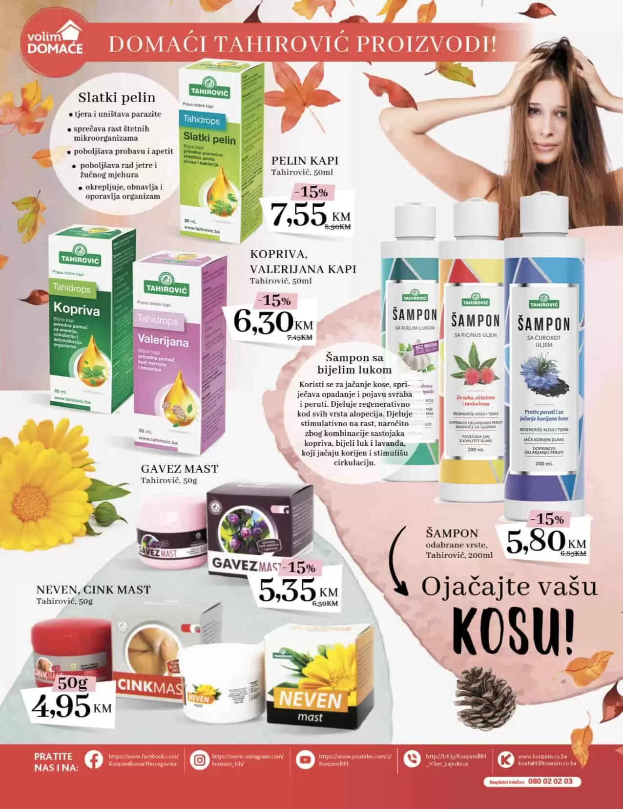 Konzum Ljepota i njega katalog 15.9- 16.10.2022.