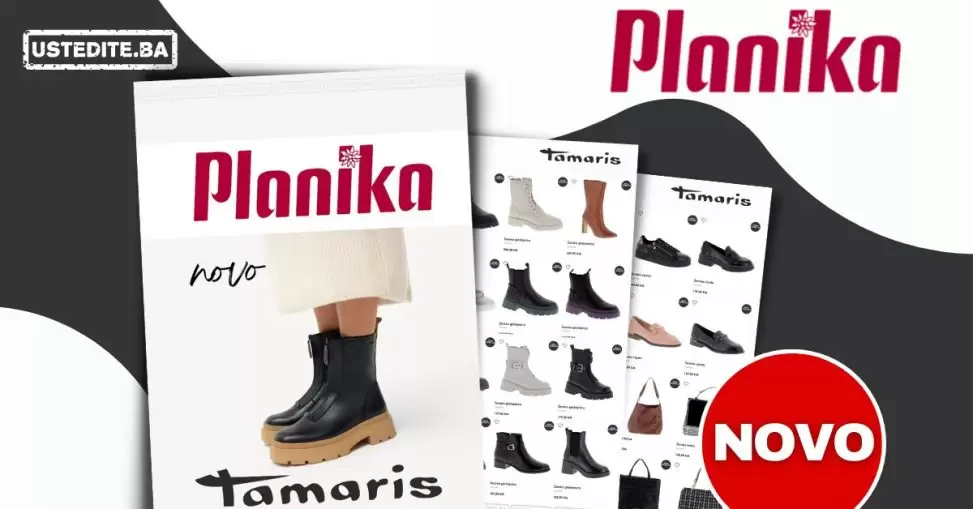 Planika NOVO Tamaris gležnjerice - septembar 2022