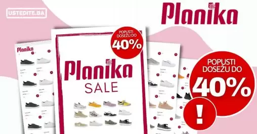 Planika SALE septembar 2022- Planika patike snižene do 40%!
