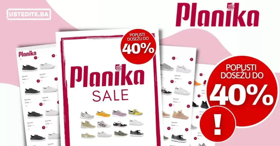 Planika SALE septembar 2022- Planika patike snižene do 40%!