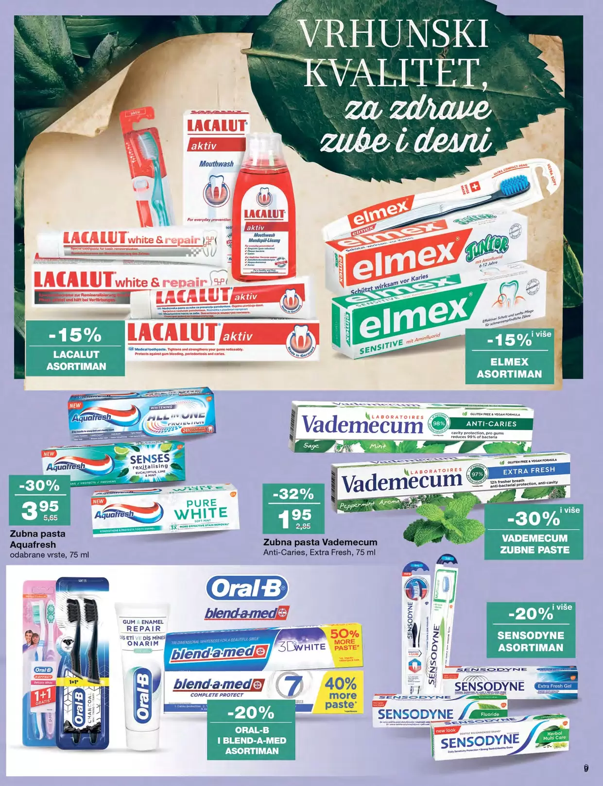 Mercator katalog LJEPOTA I NJEGA - akcija sniženja 15.9-16.10.2022.