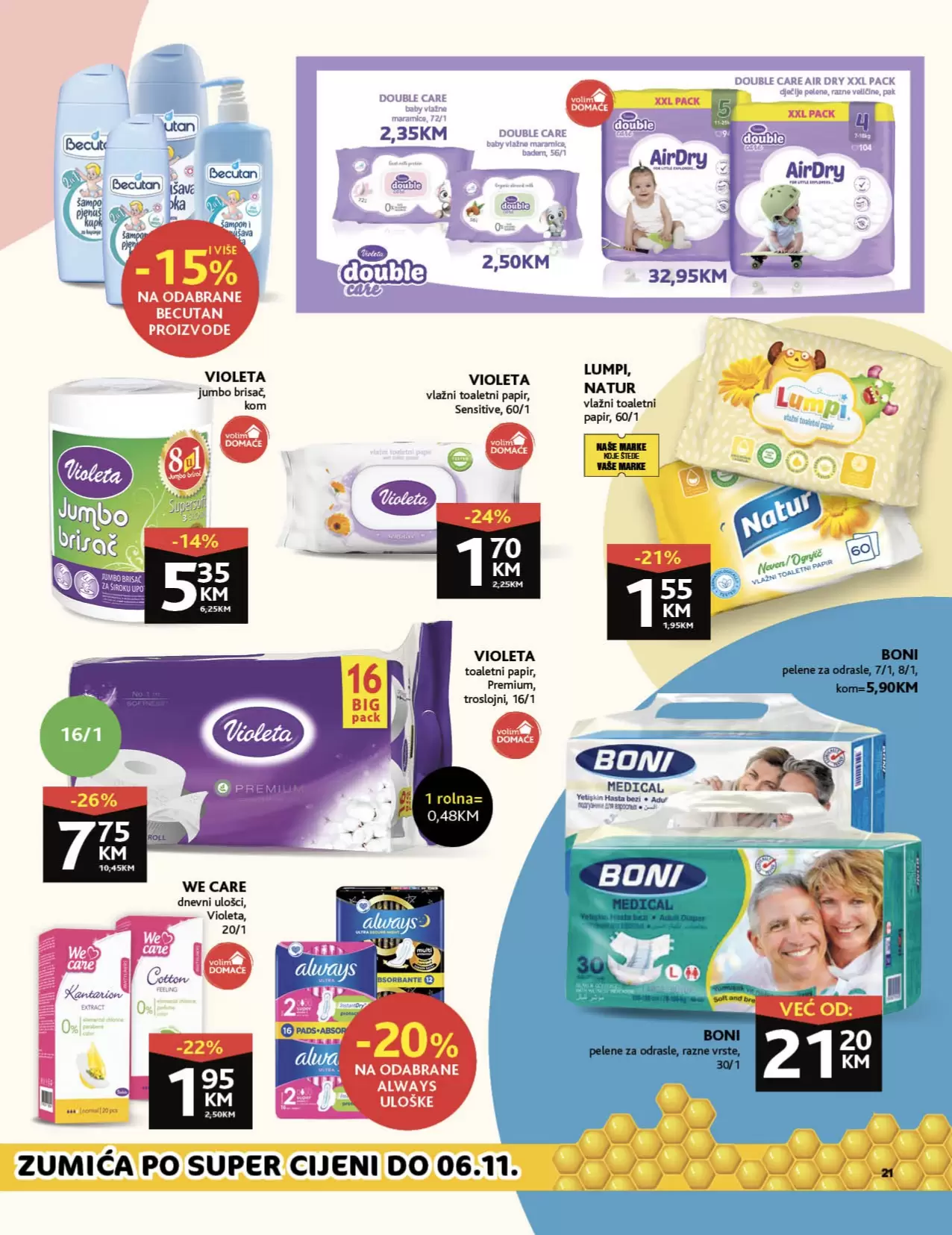 Konzum katalog - SNIŽENJE do 50% - akcija do 25.9.2022
