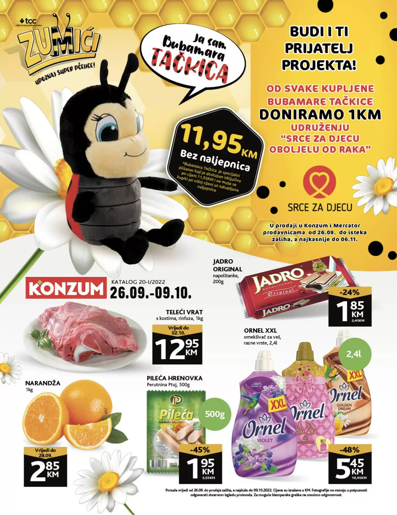 Konzum redovni katalog 26.9-9.10.2022. 