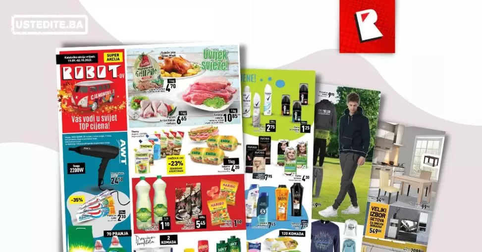 Robot kataloška akcija - katalog sniženja 19.9-2.10.2022.