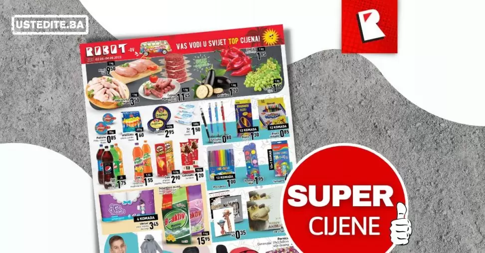 Robot vikend akcija - septembar 2022 - katalog sniženja 2-4.9.2022.