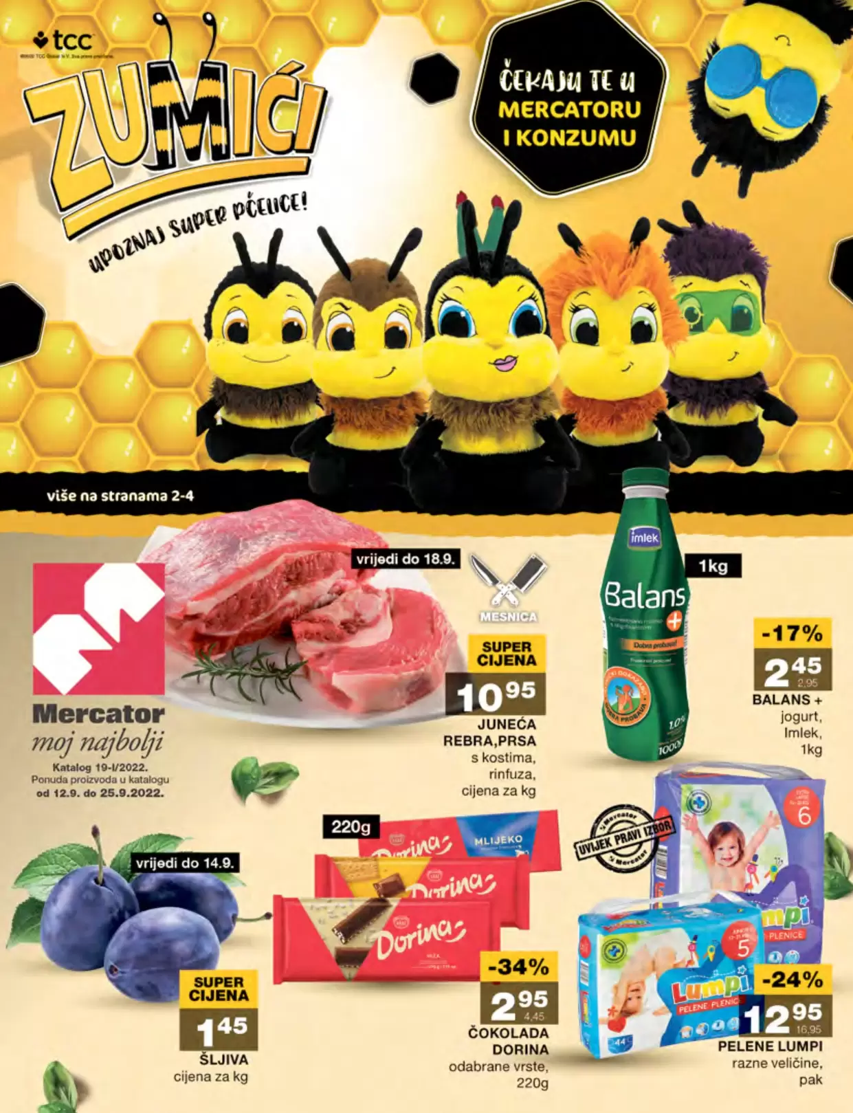 Mercator katalog - SUPER SNIŽENJE do 50% - akcija sniženja do 25.9.2022