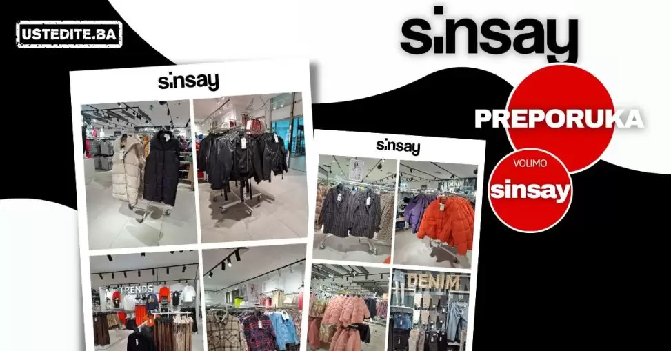 Posjetili smo Sinsay BiH - Pogledajte šta vas očekuje - SINSAY NOVO i SNIŽENO!