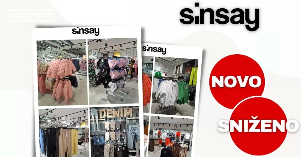 Posjetili smo Sinsay BiH - Pogledajte šta vas očekuje - SINSAY NOVO i SNIŽENO!