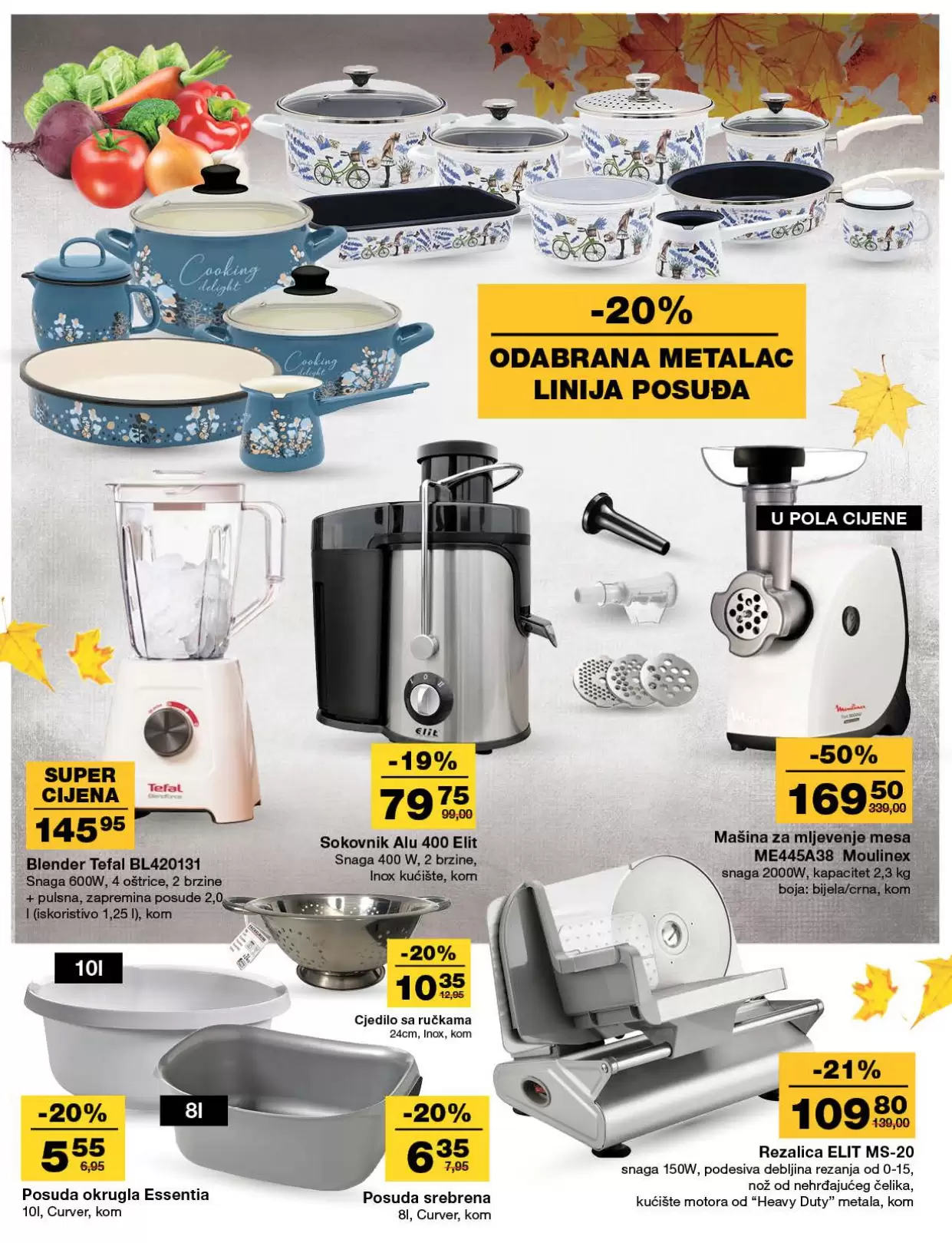 Mercator katalog SVE ZA DOM - akcija sniženja do 2.10.2022