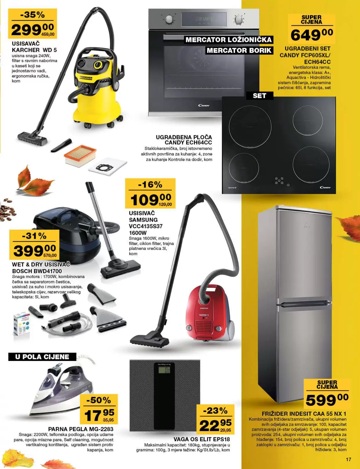 Mercator katalog SVE ZA DOM - akcija sniženja do 2.10.2022