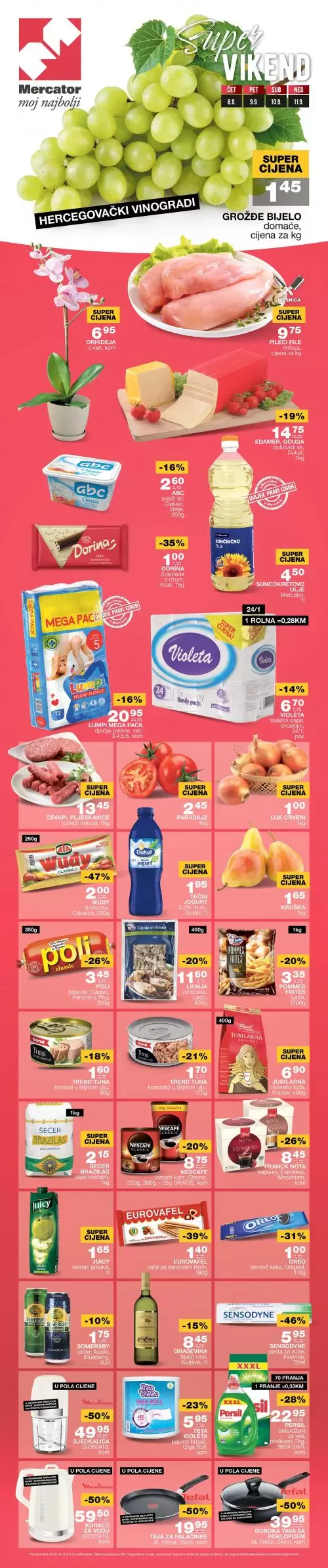 Mercator vikend katalog 8-11.9.2022