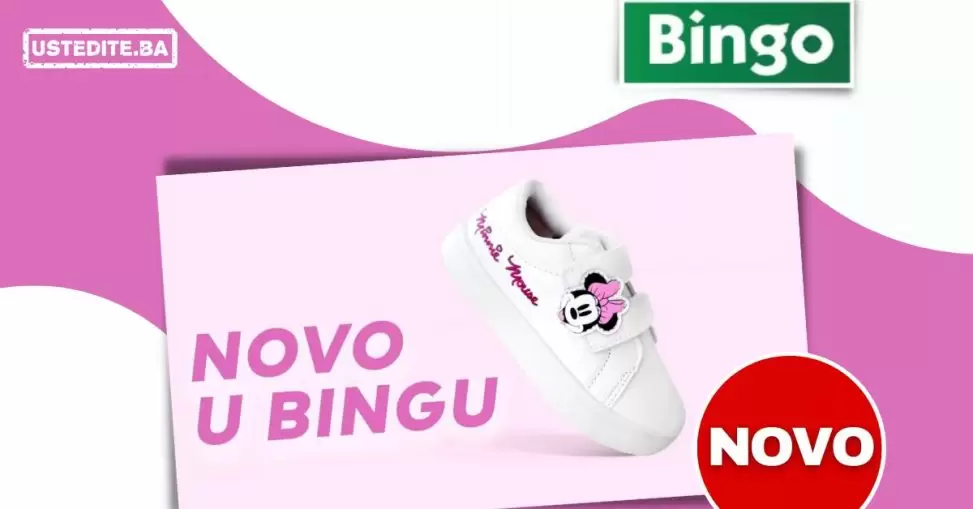 NOVO BINGO - Dječije patike koje mijenjaju boju - MINNIE MOUSE
