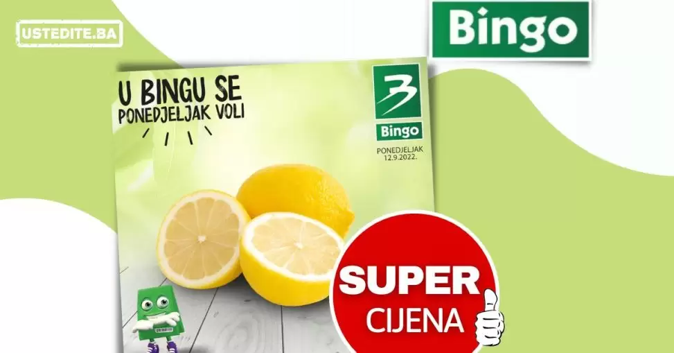 Bingo super akcija ponedjeljkom